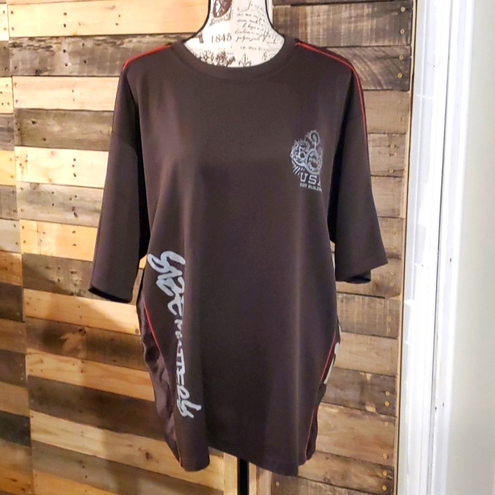 National Physique Committee gym shirt sz XL